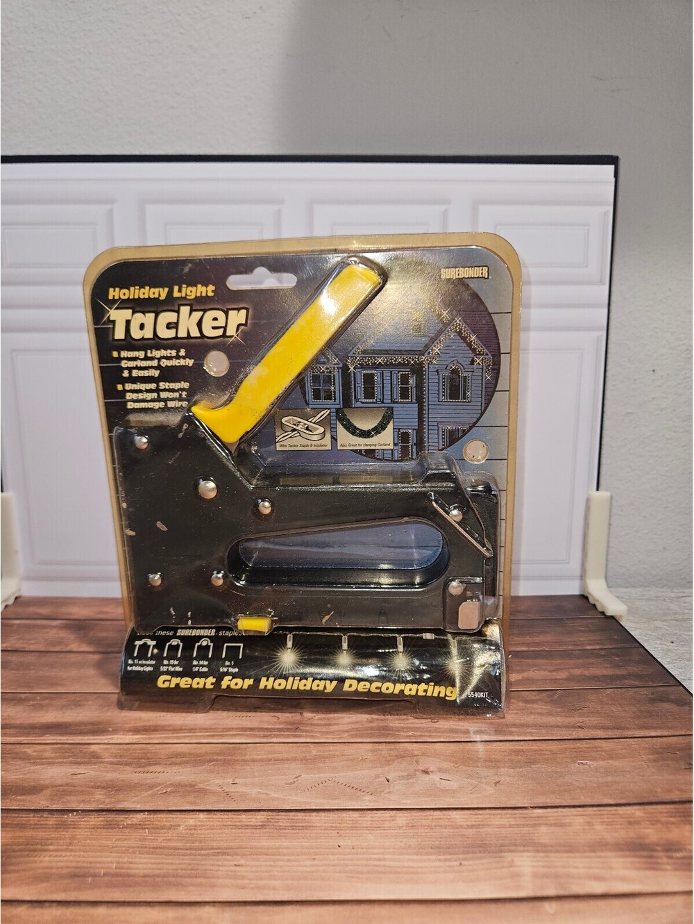 Holiday Light Tacker Stapler for Holiday Decorating